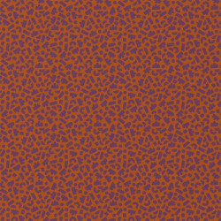 Algodón estampado TIBEANS Caramelo / Cacao